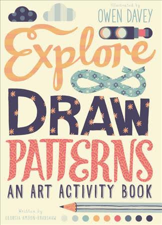 Explore & Draw Patterns - An Art Activty Book | Georgia Amson-Bradshaw - STEAM Kids Brisbane