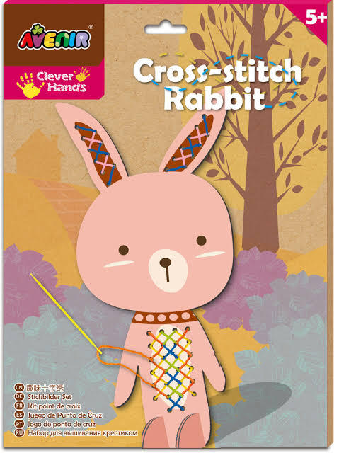 Avenir Cross Stitch Rabbit - STEAM Kids Brisbane