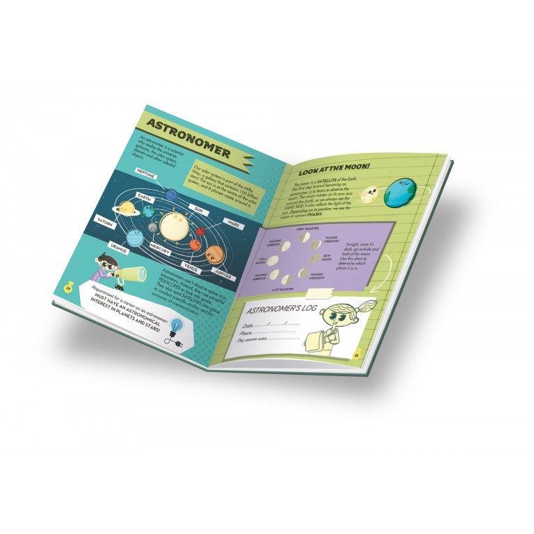 Learn all about... Science! 32 page book and model - STEAM Kids Brisbane
