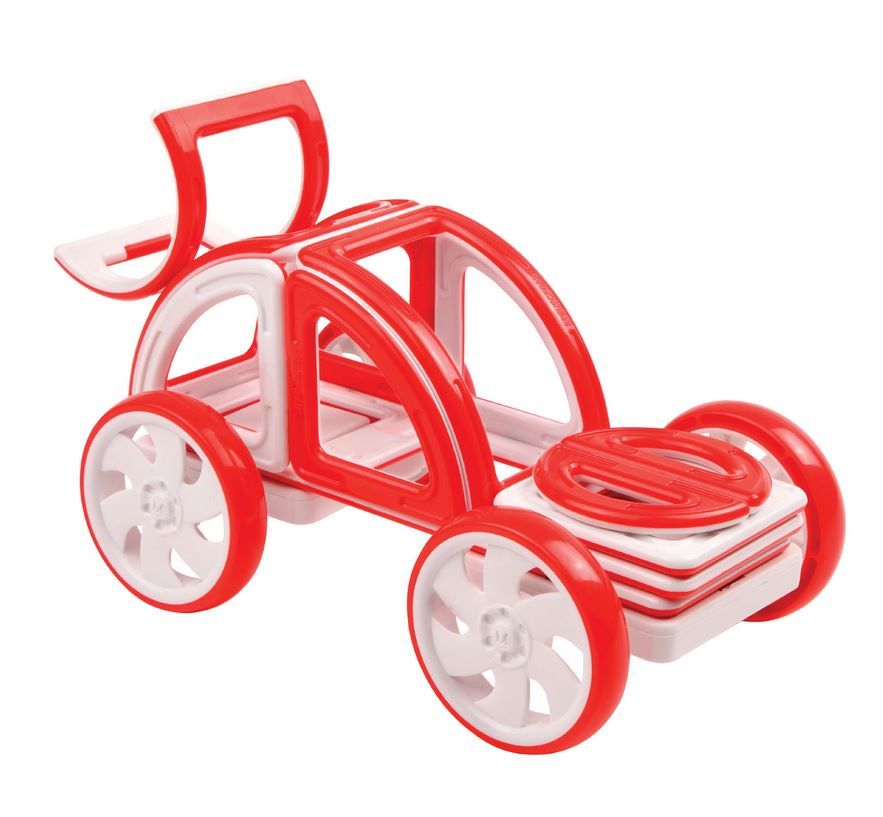 Magformers My First Buggy Car Set (Red) - STEAM Kids Brisbane