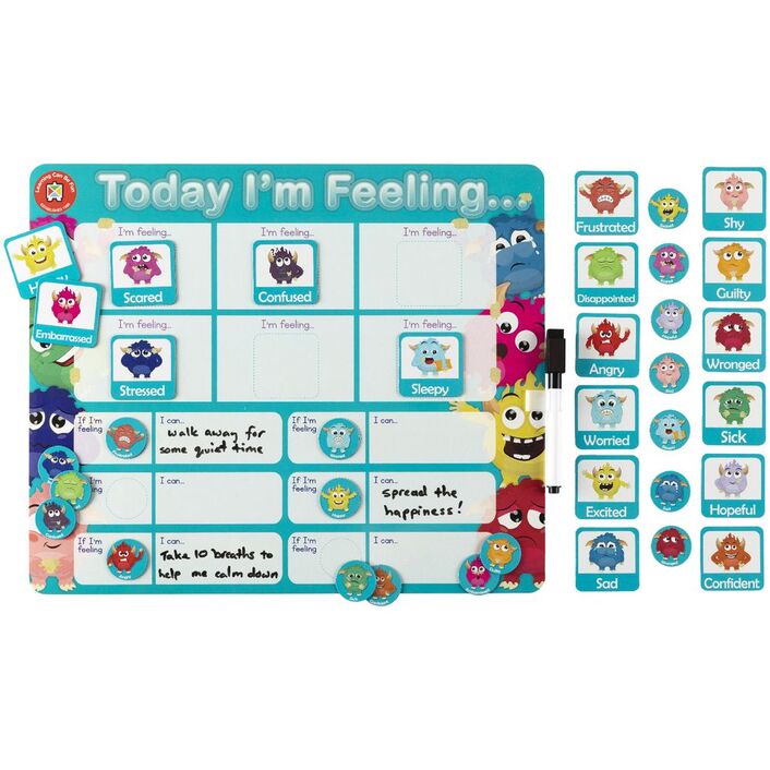 Magnetic Learning Board | Emotions - STEAM Kids 