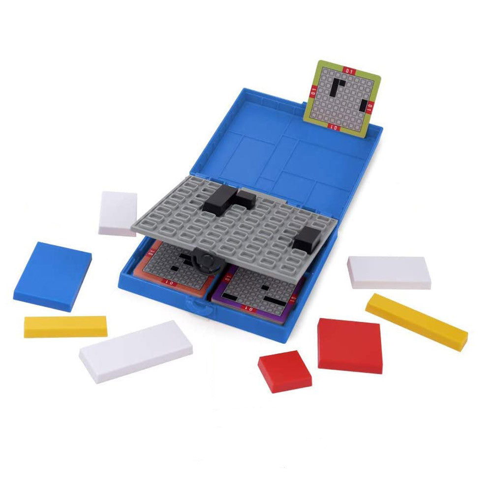 Mondrian Blocks | Blue Edition | 88 Challenges - STEAM Kids 