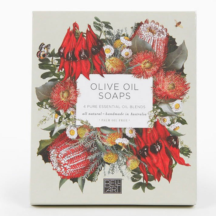 Bell Art Olive Oil Soaps 4 pack Australian Made - STEAM Kids Brisbane