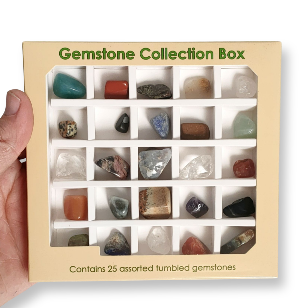 Gemstone Collection Box of 25 | Discover Science