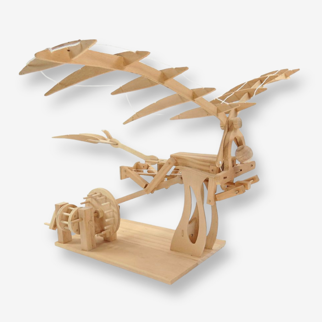 Da Vinci Ornithopter | Wooden Model Kit | Pathfinders - STEAM Kids Brisbane