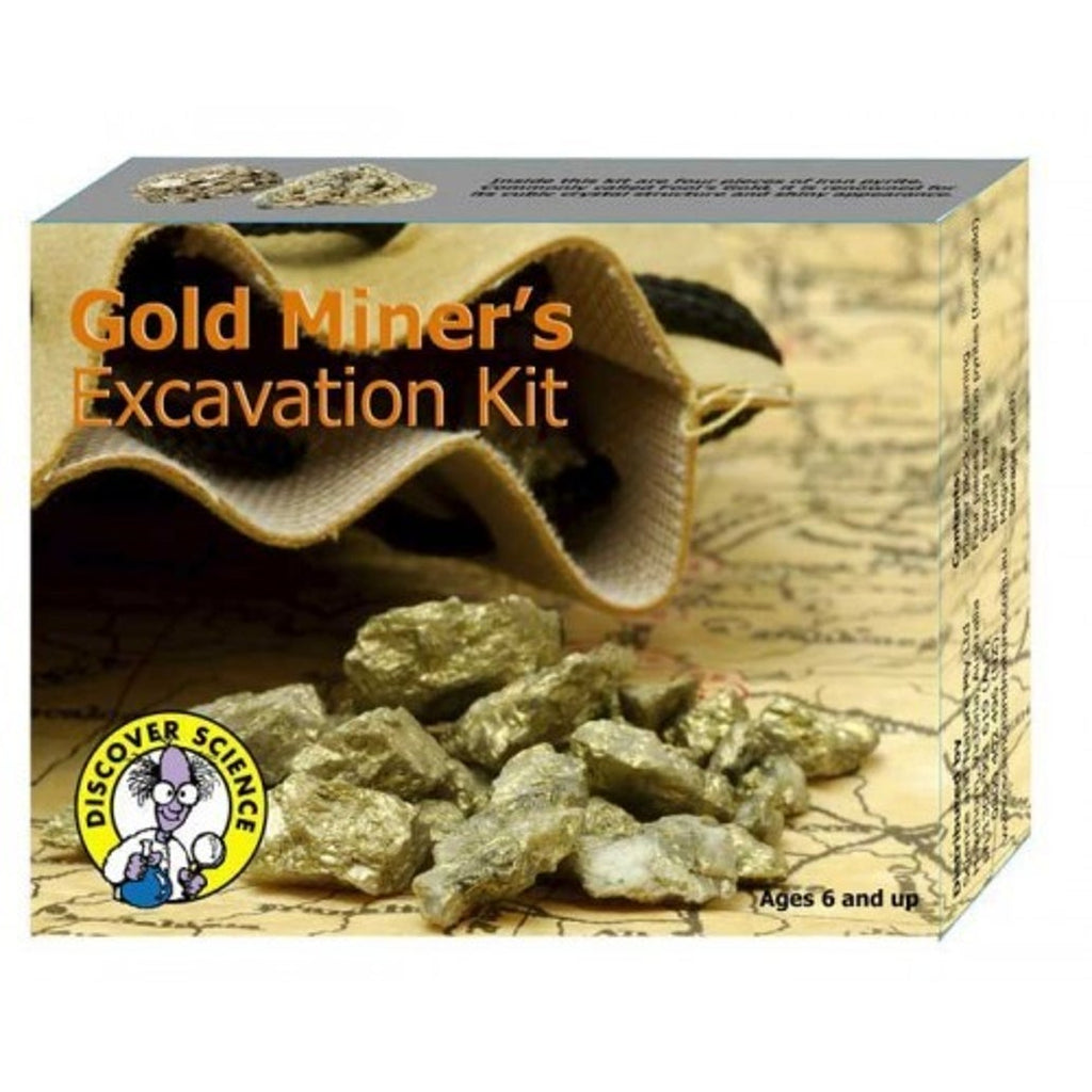 Gold Miners Excavation Kit | Discover Science - STEAM Kids Brisbane