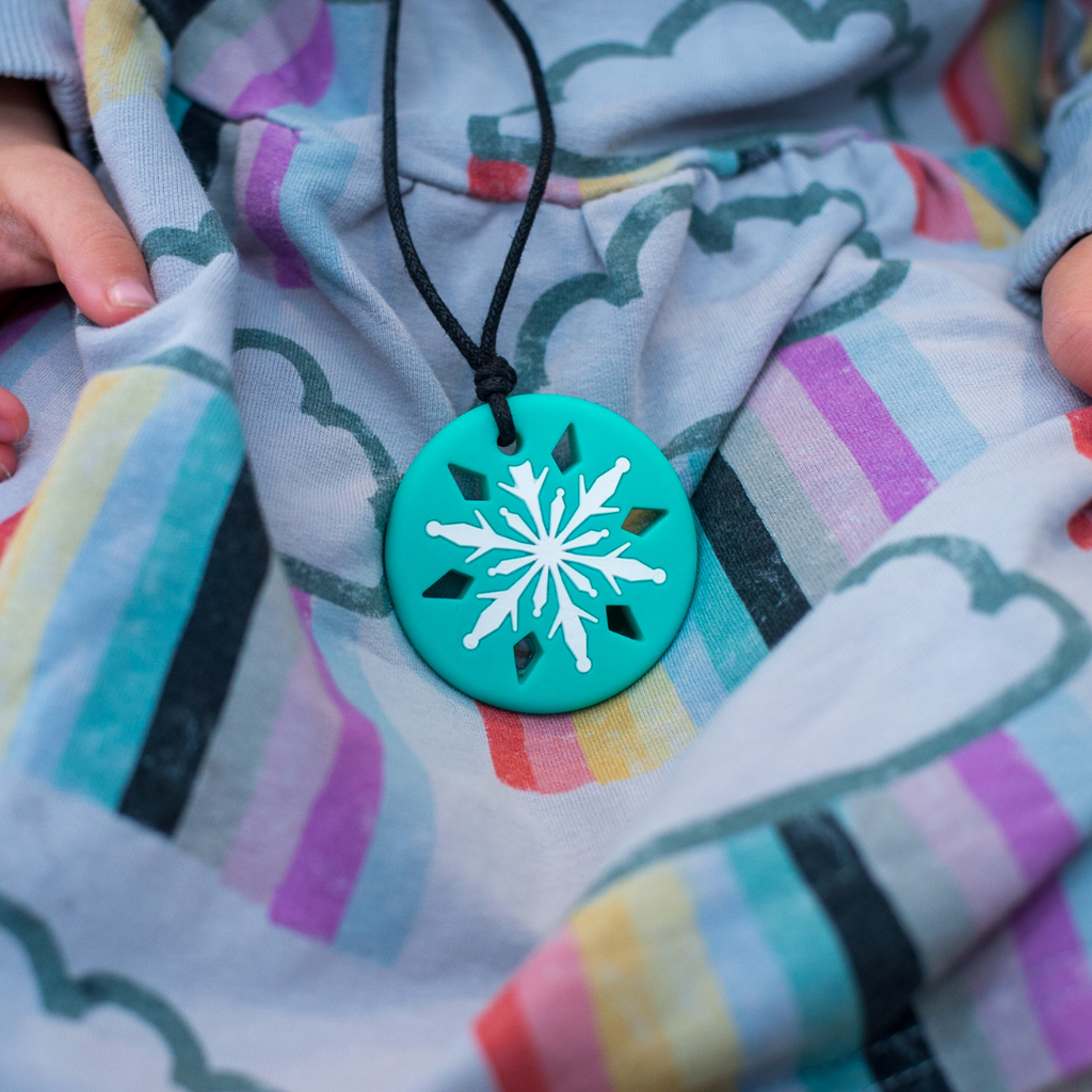 Jellystone Designs | Chew Pendant - Snowflake - STEAM Kids Brisbane
