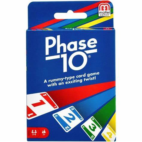 Phase 10 Card Game by Mattel - STEAM Kids Brisbane